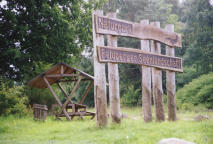 Tor zum Naturpark Feldberger Seenlandschaft
